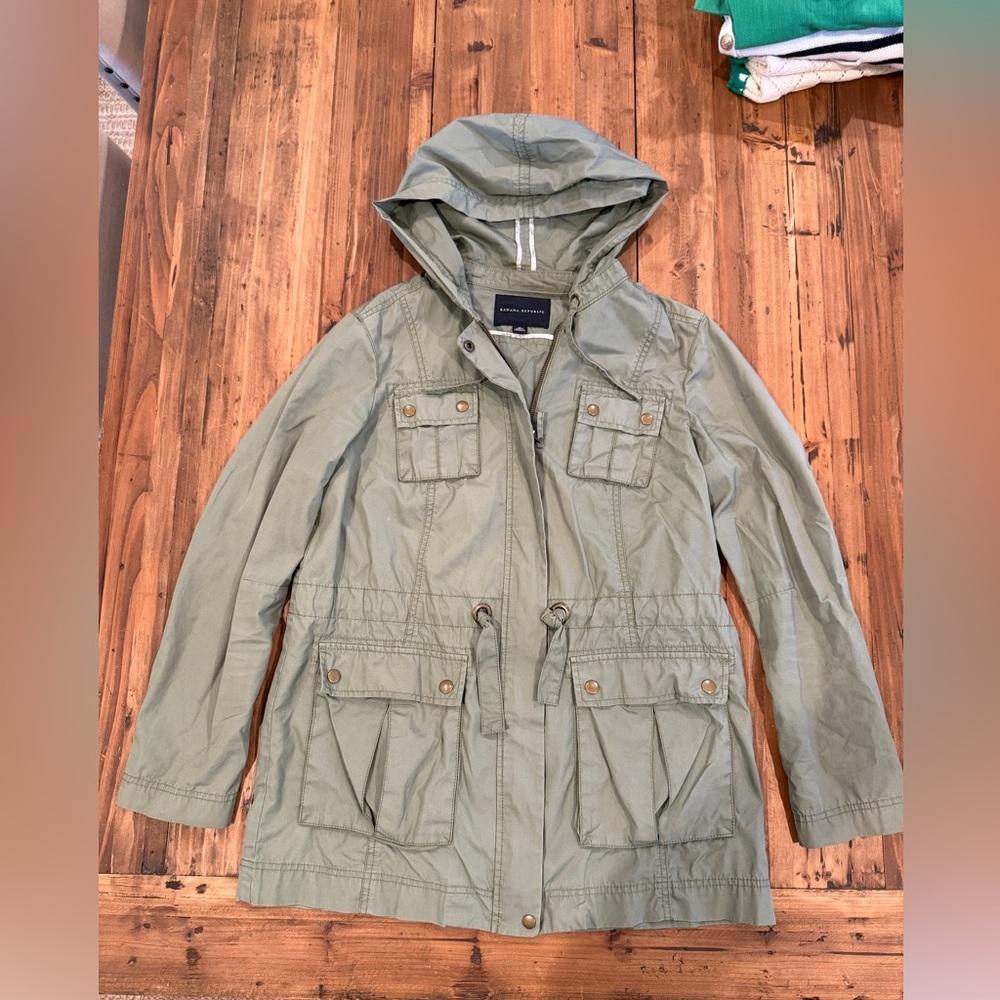 Banana Republic | Green Utility Cargo Jacket | Size medium